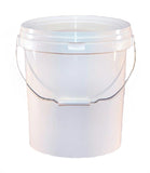 20 Litre White Valeters Pail With Lid Including a Bucket Barrier Valet Car Cleaning - New Image Car Care Limited
